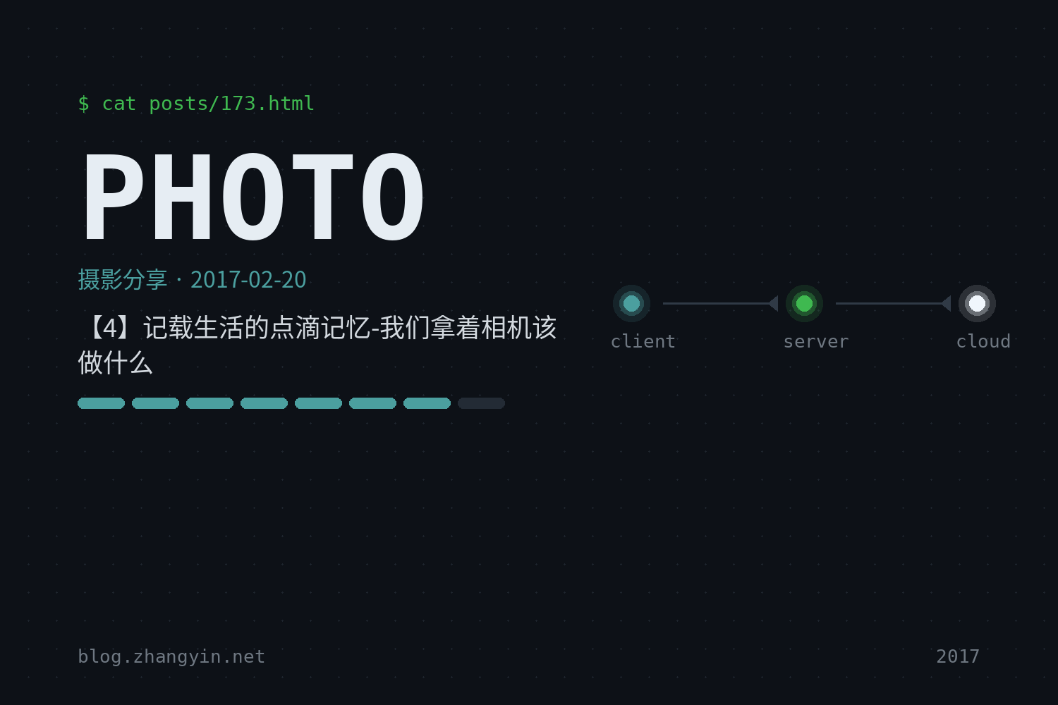【4】记载生活的点滴记忆-我们拿着相机该做什么