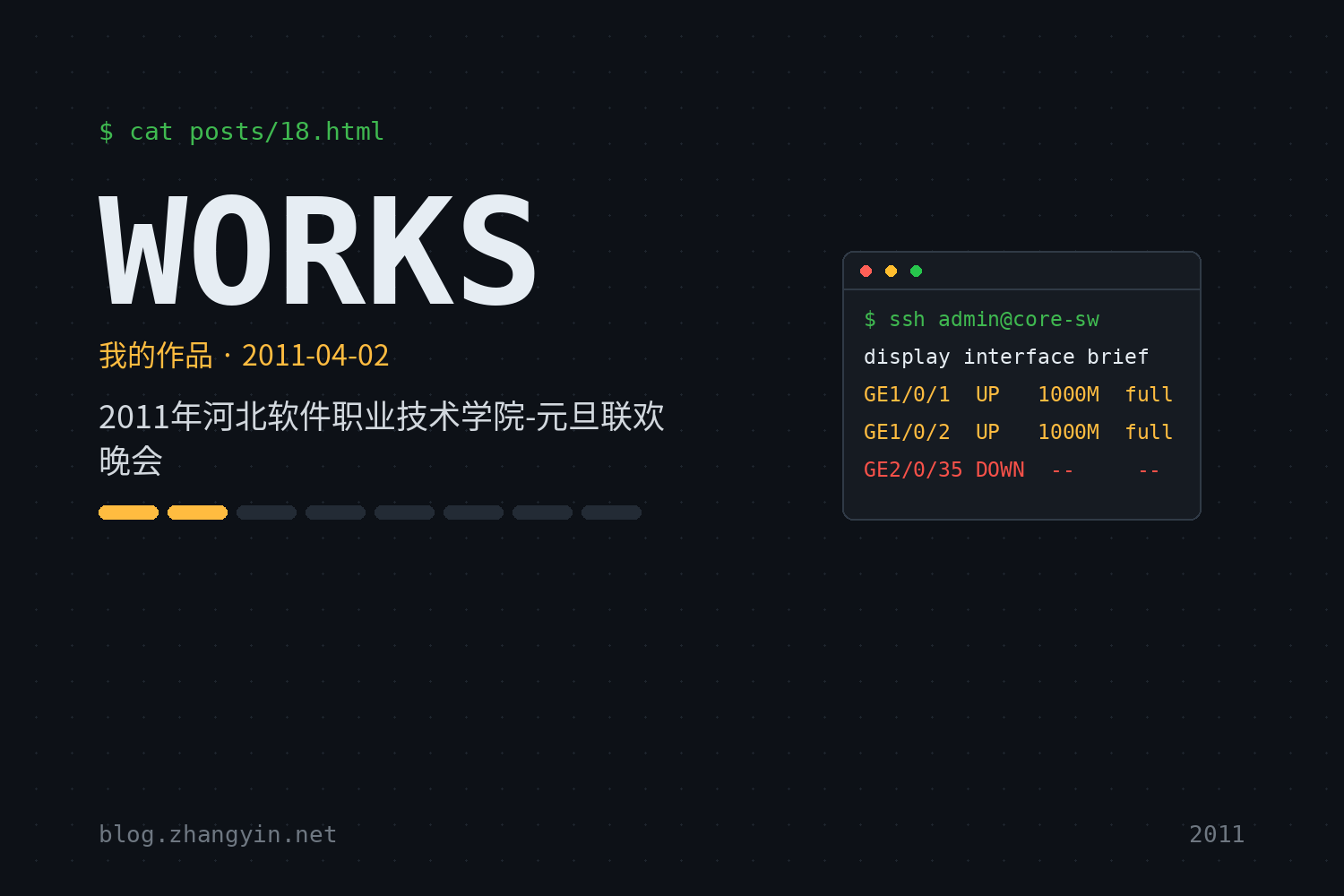 2011年河北软件职业技术学院-元旦联欢晚会